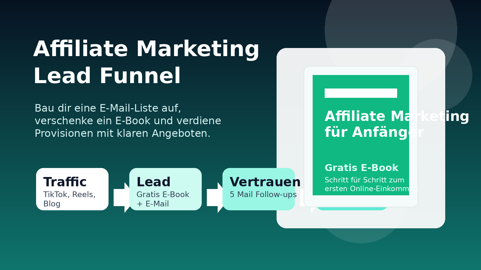 Affiliate Marketing Hero Grafik